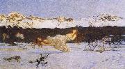 Giovanni Segantini The Punishment of Lust oil painting artist